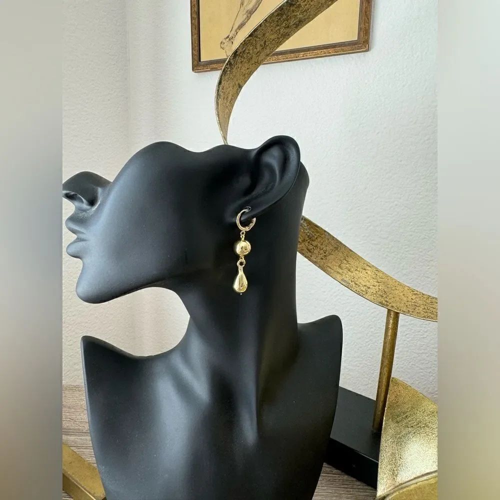 Bohemian drop earrings A1049 - Picture 4 of 5